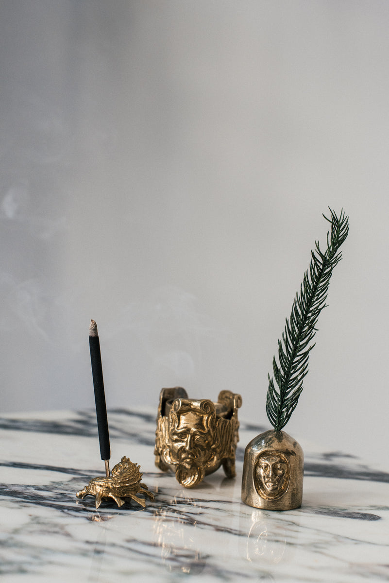 God of Many Faces Incense Holder – Saint Claude Jewelry