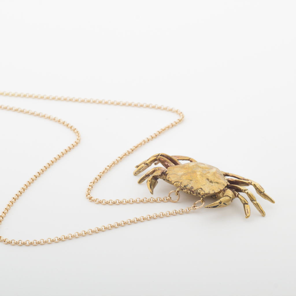 Baby Crab Necklace