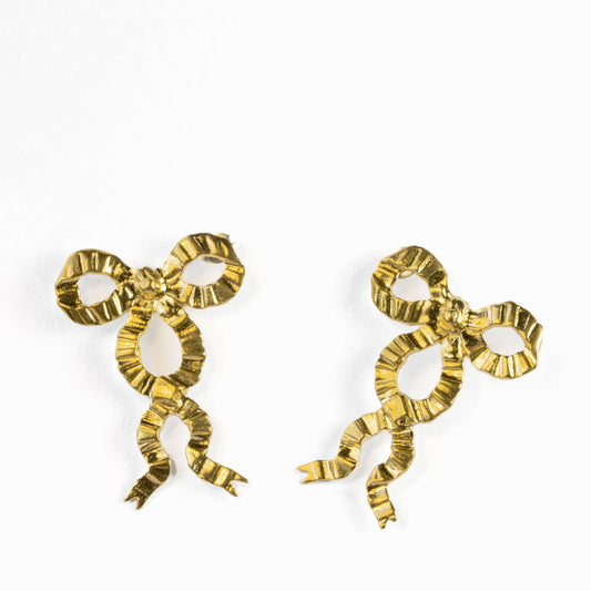 Ribbon Bow Earrings