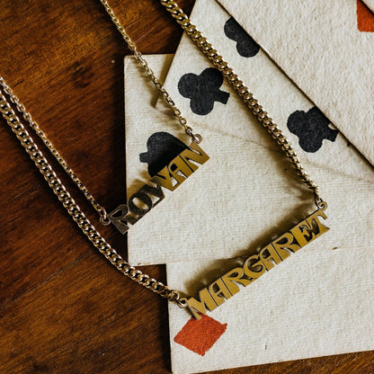 Custom NAMEPLATE pre-order