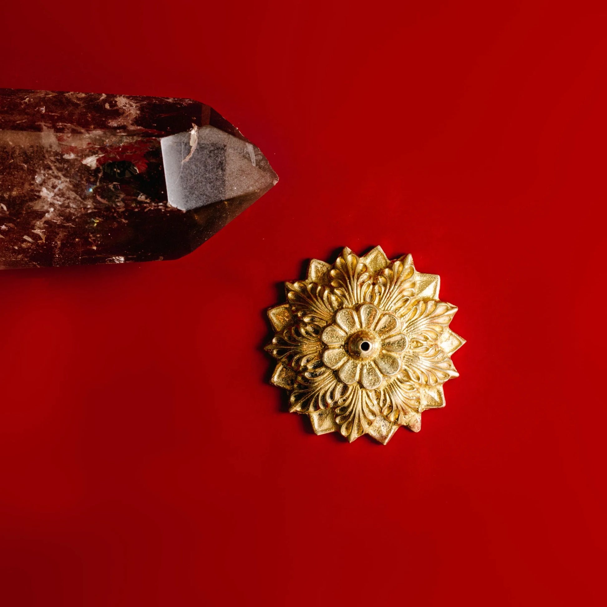 Domed Flower Incense Holder