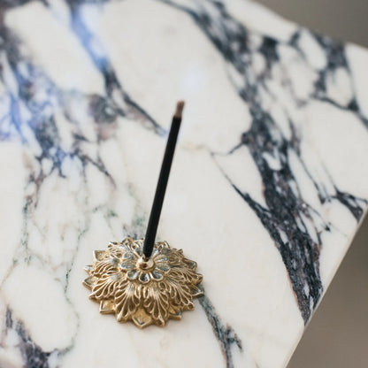 Domed Flower Incense Holder