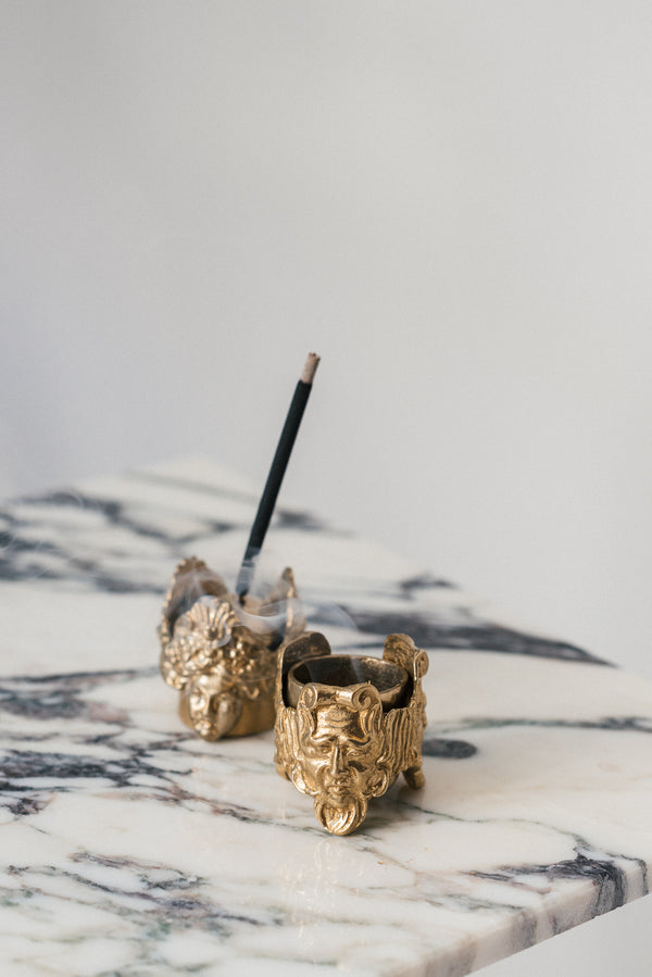 Wind God Two Piece Incense Holder