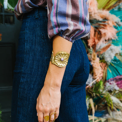 Wonder Woman Cuff with Stones