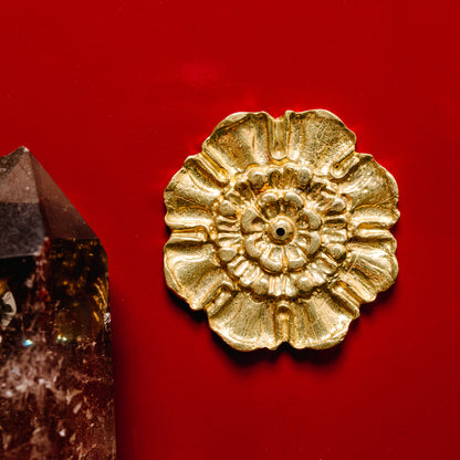 Flat Flower Incense Holder