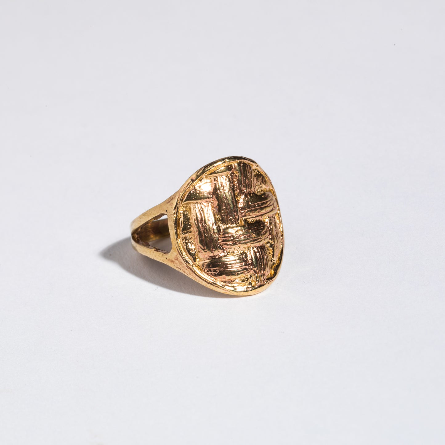 Round Basket Coin Ring