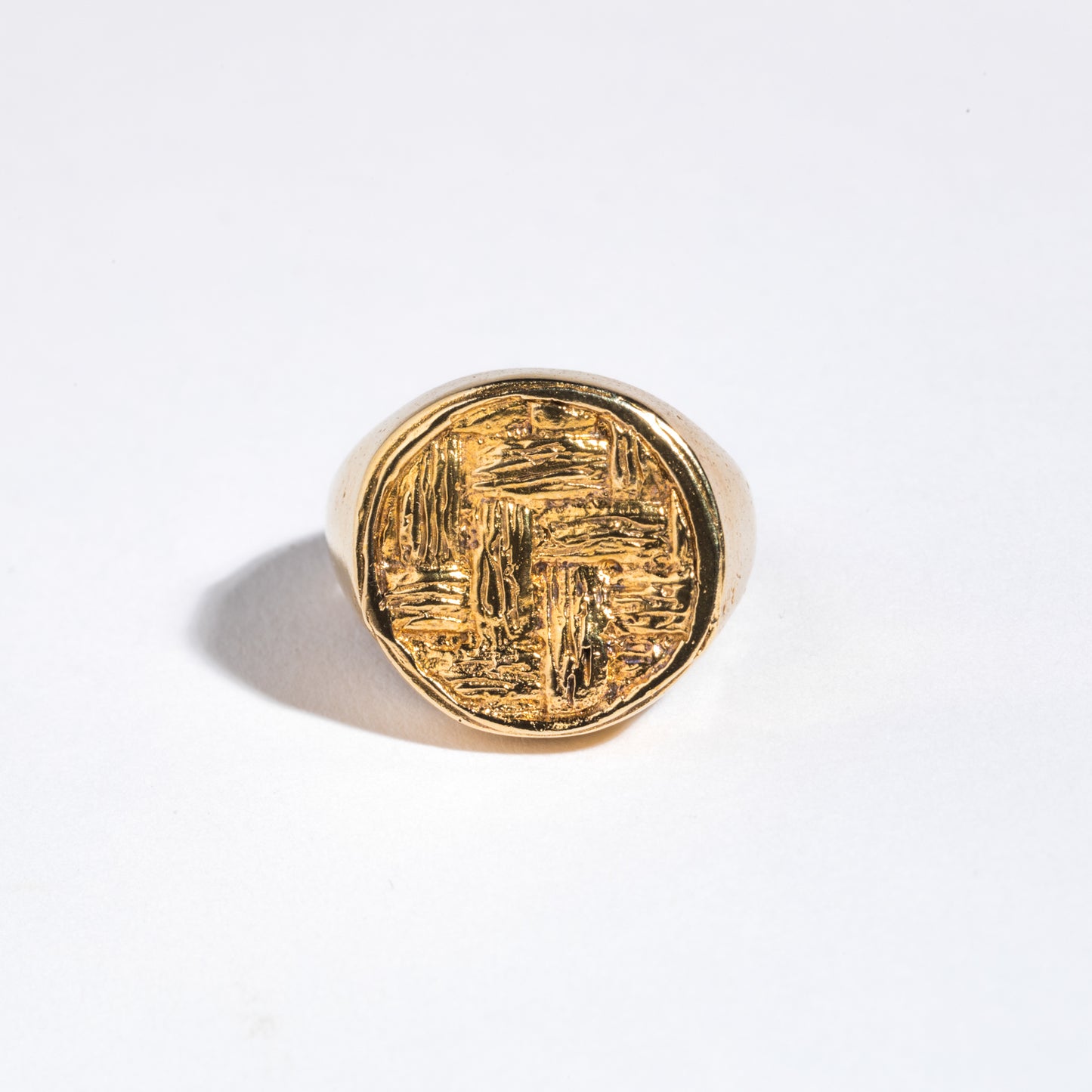 Basket Signet Ring
