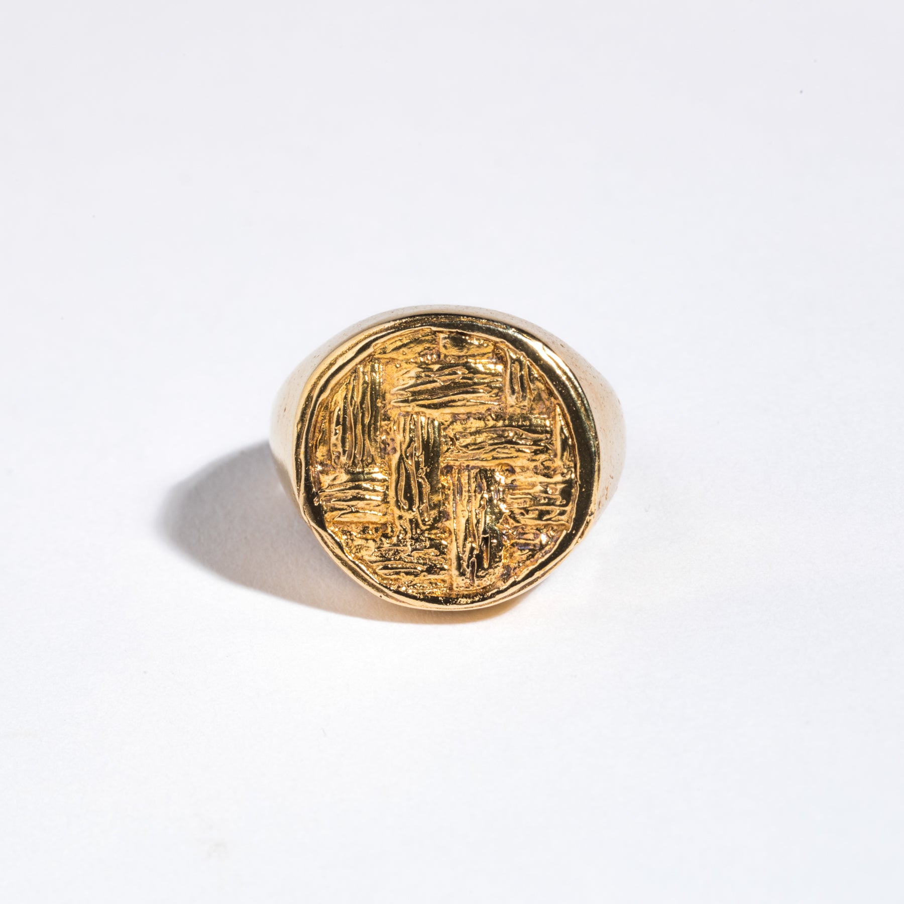 Basket Signet Ring