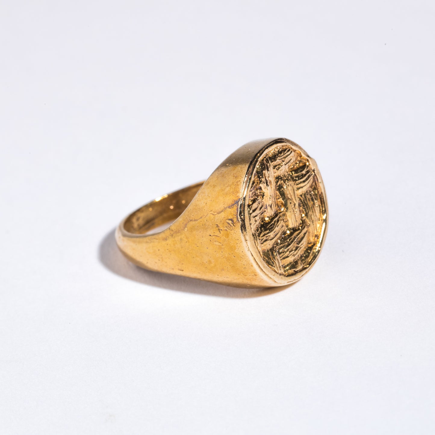Basket Signet Ring