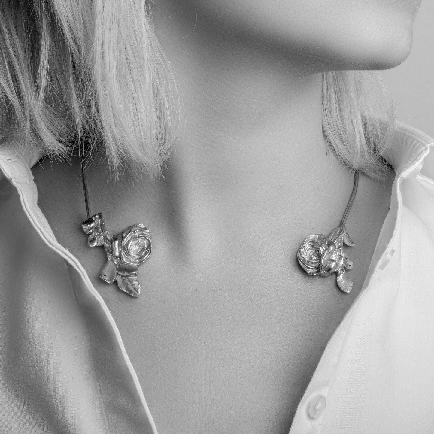 Edith Open Collar