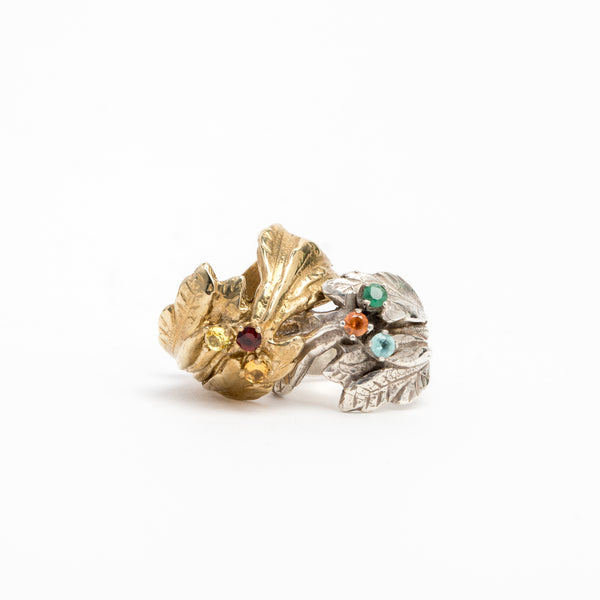 Flora Ring with Stones