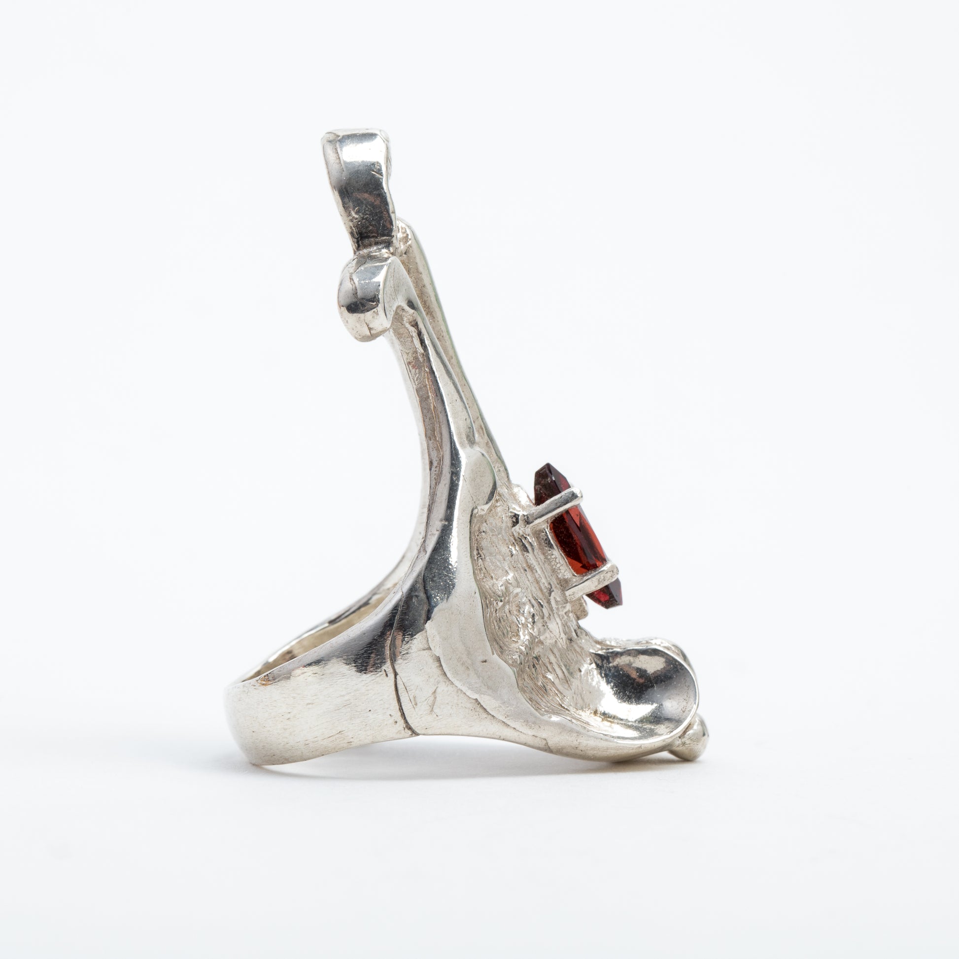 King Cobra Ring with Stone