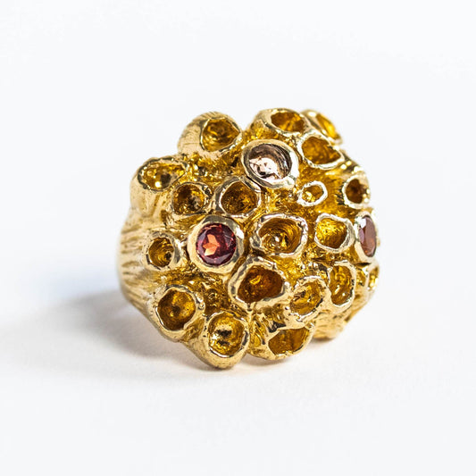 Barnacle Ring with Stones