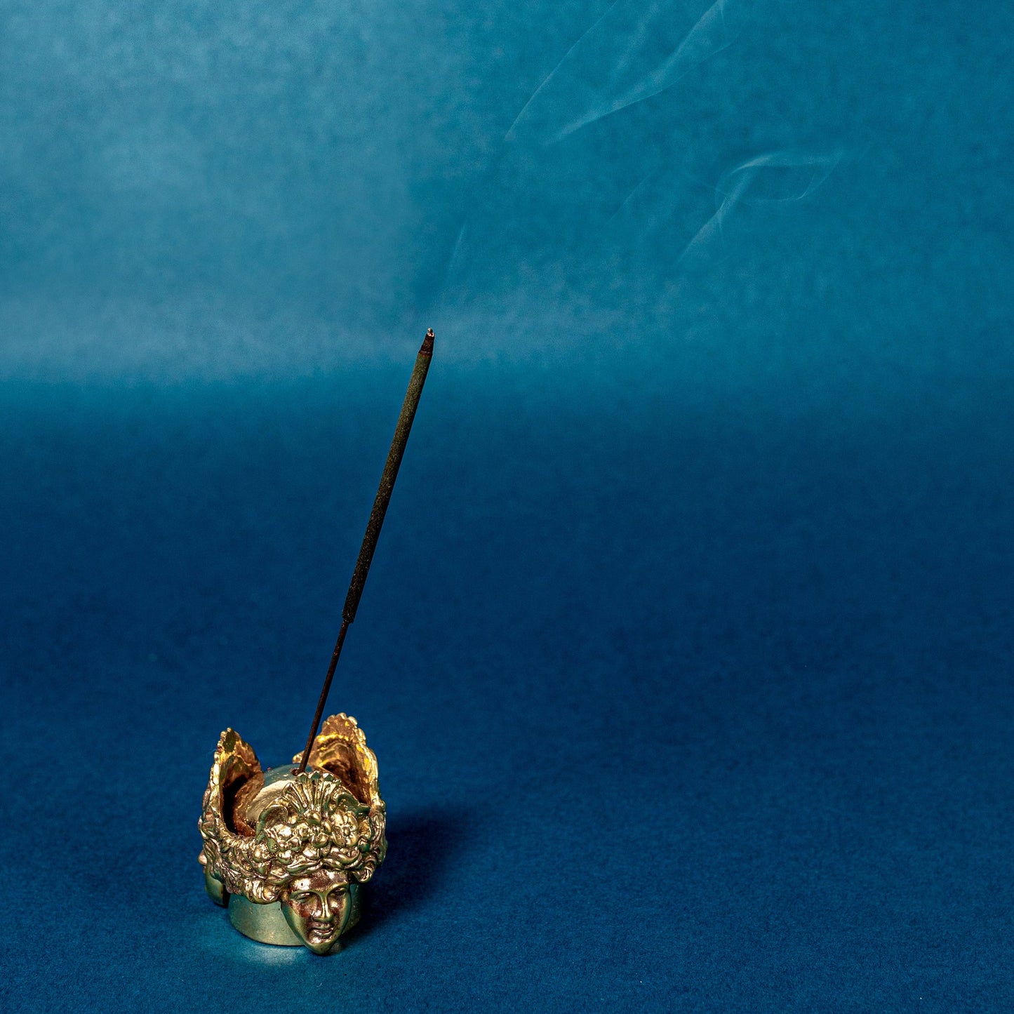 Lady Face Two Piece Incense Holder