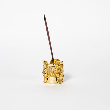 Wind God Two Piece Incense Holder