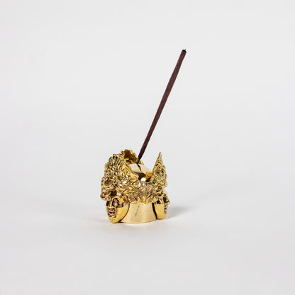 Lady Face Two Piece Incense Holder