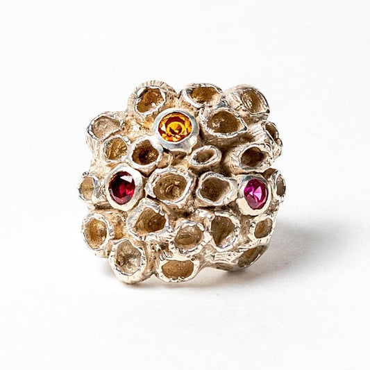 Barnacle Ring with Stones