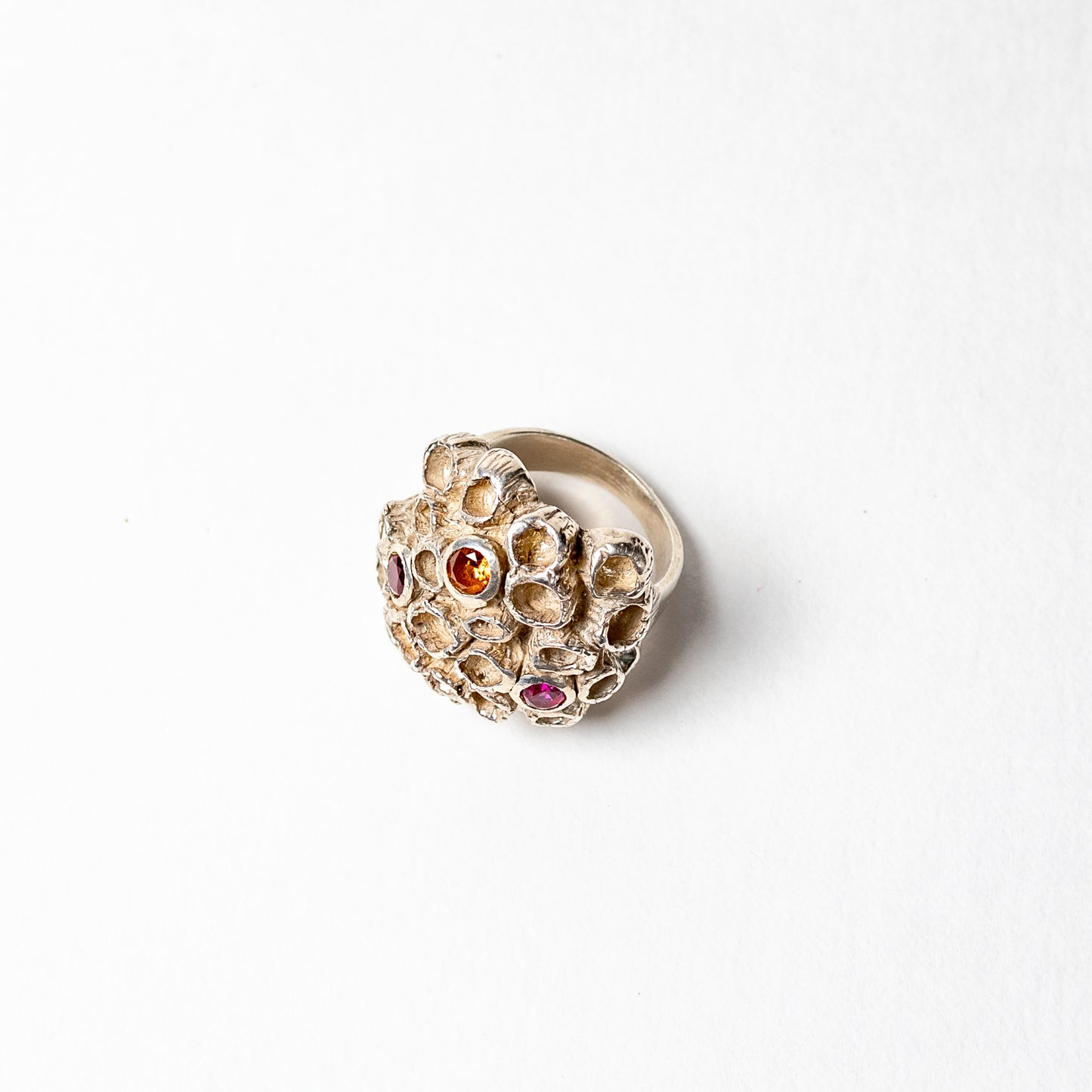 Barnacle Ring with Stones