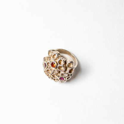 Barnacle Ring with Stones